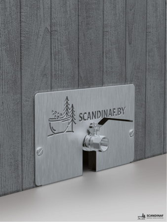 Ледяная купель Scandinaf Arctic 100G, 1-2 чел., AISI 304, серый