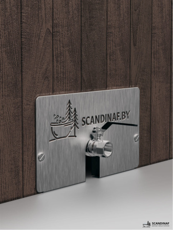 Ледяная купель Scandinaf Arctic 100B, 1-2 чел., AISI 430, коричневый